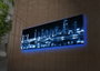 Wallity Lienzo Decorativo Iluminado con LEDs Multicolor 30 x 90 cm